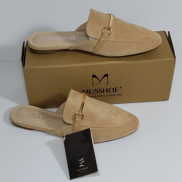 Musshoe Shoes - MUSSHOE Mules for Women Slip on Flats Loafers